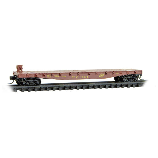 50' Fishbelly Flat Car Chicago & NorthWestern CNW #44475 - 04500800 : N