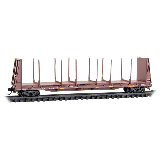 61' Bulkhead Flatcar Norfolk Southern Ex-Southern Rd# 115624 - 05400430 : N