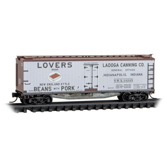 40' Double-Sheathed Wood Reefer Ladoga Canning – Lovers Brand - Rd# 14245 - 04900990 : N