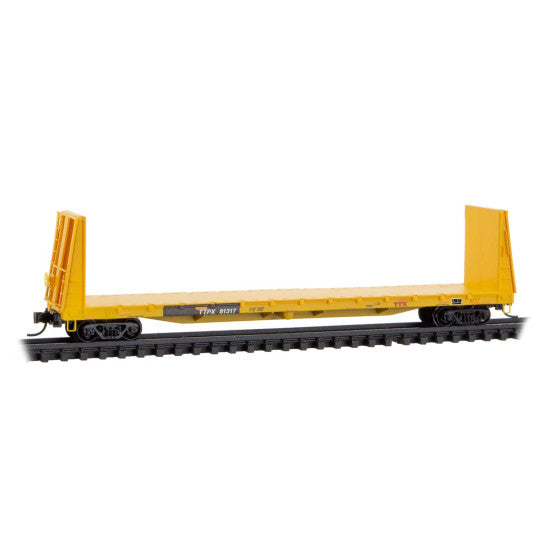 61' Bulkhead Flatcar TTPX Rd# 81317 - 05400460 : N