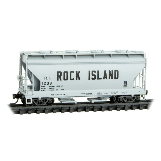 2-Bay Covered Hopper Rock Island Rd# 12031 - 09200630 : N