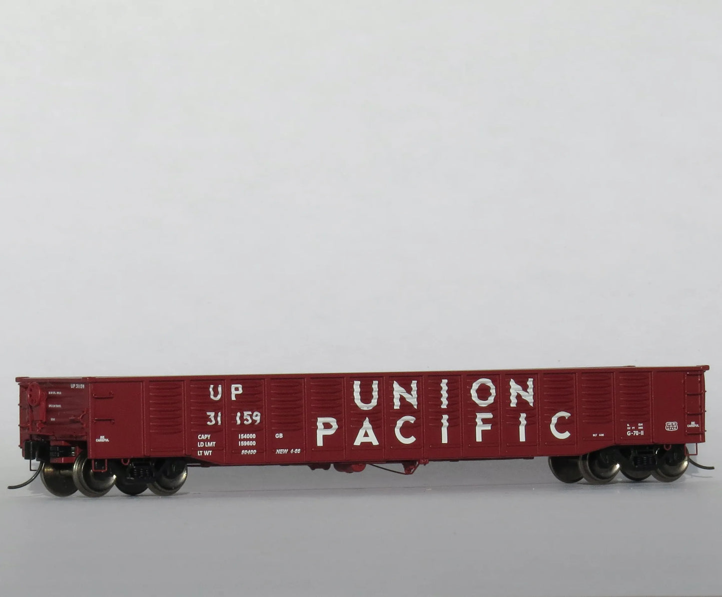 52'6" Corrugated Gondola Union Pacific UP 31417 - 2520736 : N