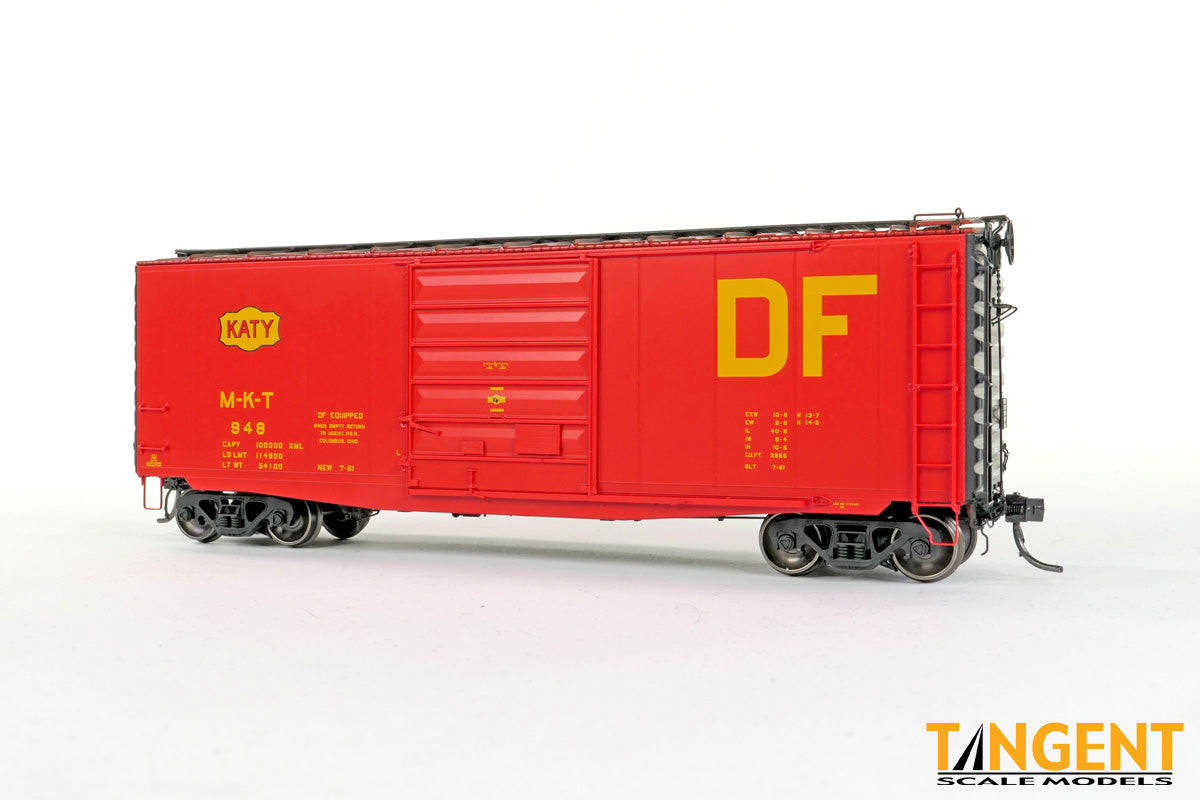 Missouri–Kansas–Texas (MKT) Delivery 7-1961 40′ PS-1 9′ Door Boxcar #940 - 2602501 : HO