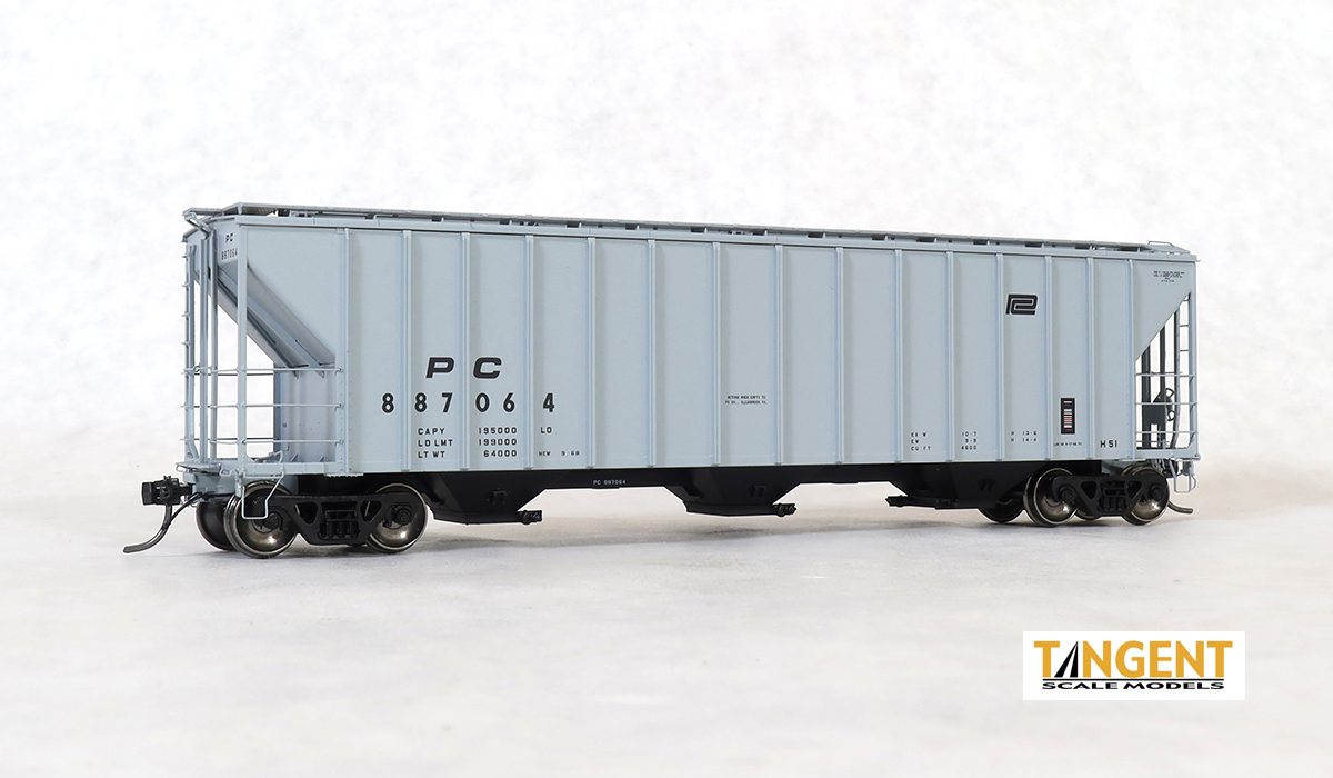 4600 3-Bay Covered Hopper Penn Central PC 887033 - 2806303 : HO