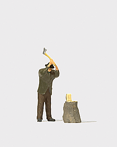 Chopping Wood Figure-28113 : HO