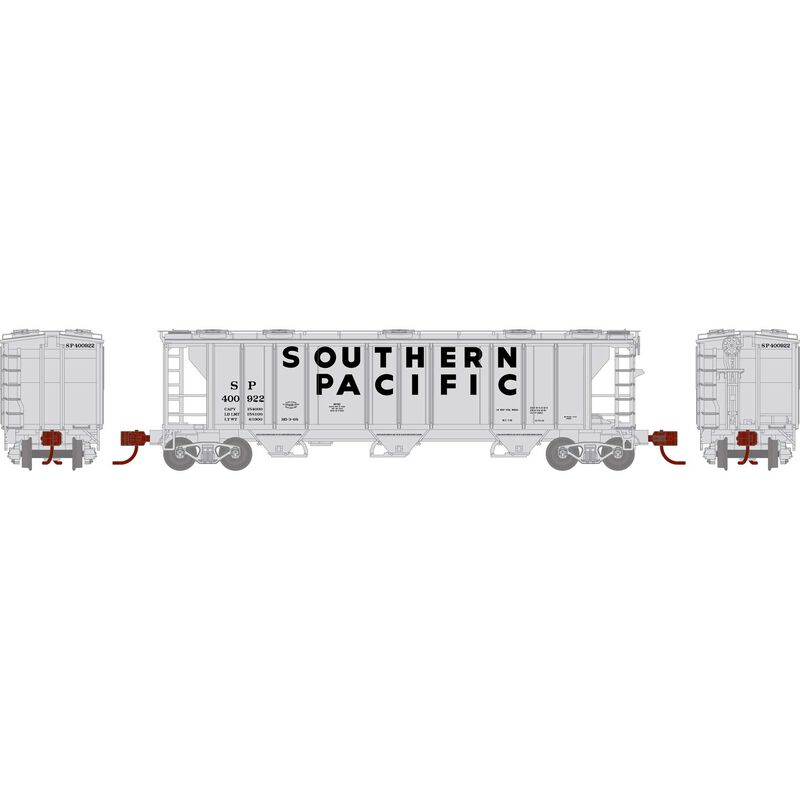 cPS-2 2893 3-Bay Covered Hopper Chicago Burlington & Quincy CB&Q 85007 - 28358 : N