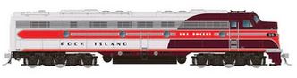 EMD E8A - Rock Island Rocket RI 646 w/ESU Loksound Sound & DCC-28562 : HO