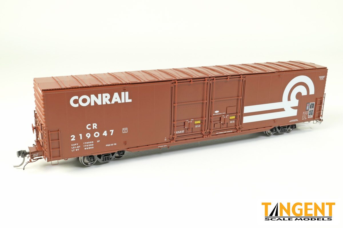 Greenville 6,000CuFt 60′ Double Door Box Car Conrail CR 219078 - 33011-05 : HO