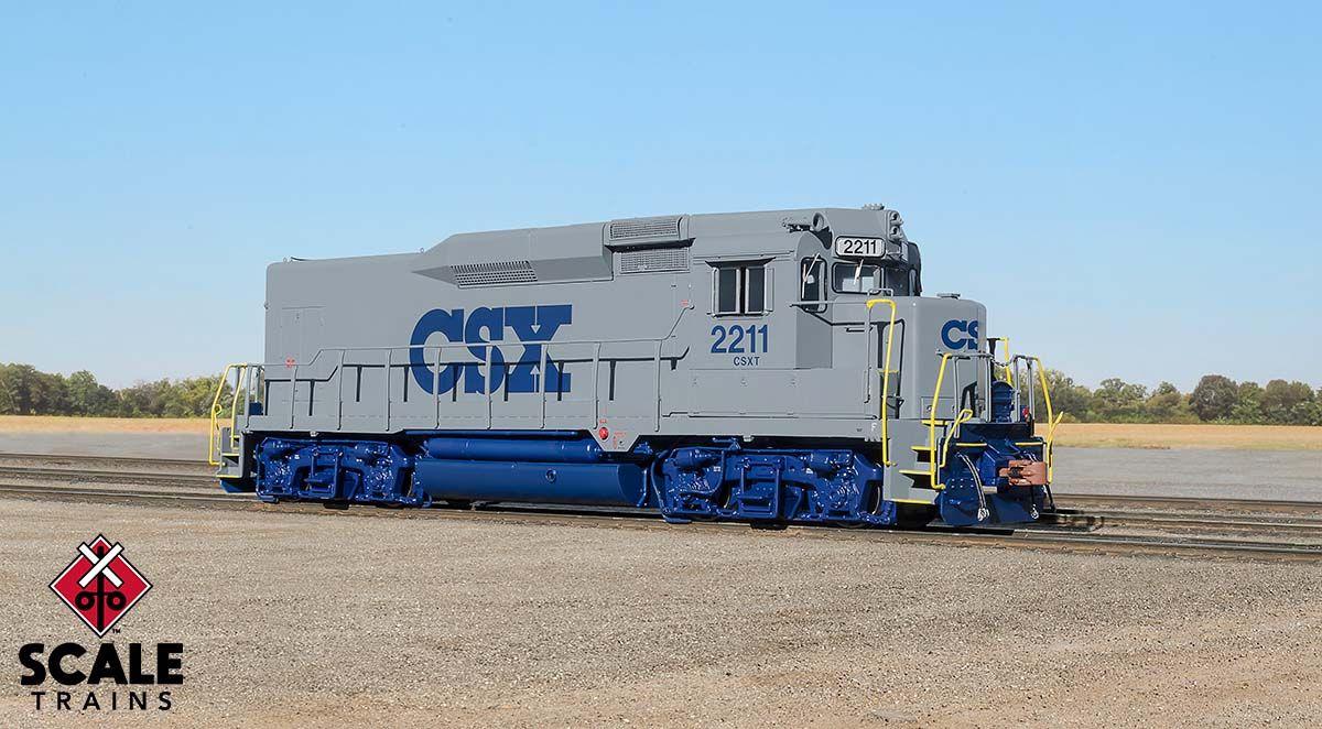 Rivet Counter EMD GP30 RDMT Road Slug, CSX/Stealth “G” #2225 DC/DCC Ready - 33361 : HO