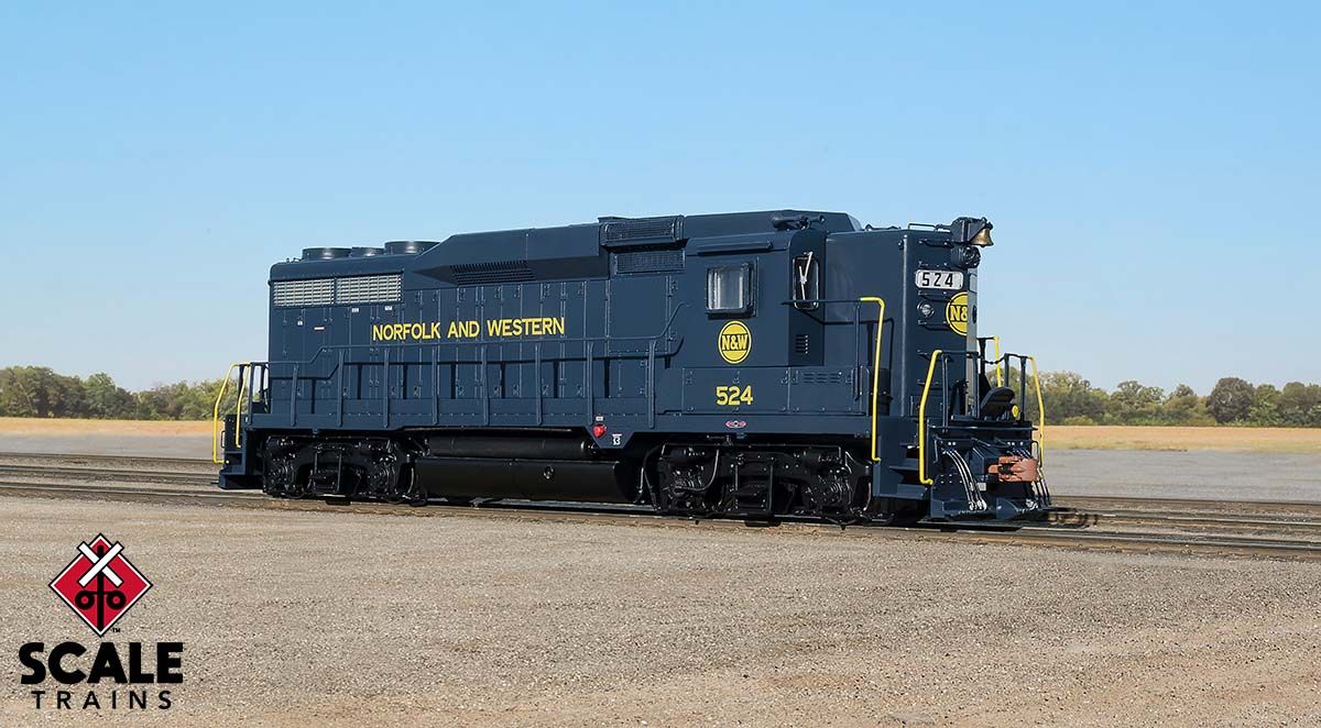 Rivet Counter EMD GP30, Norfolk & Western #535/Pevler Blue DC/DCC Ready - 33381 : HO