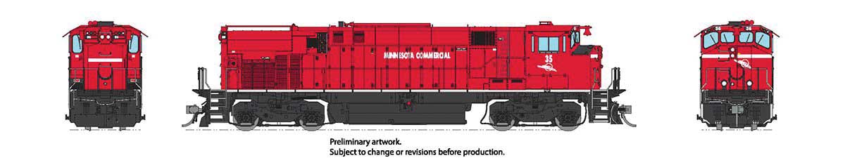 MLW M420 Minnesota Commercial MNNR 35 w/Sound & DCC - 33538 : HO