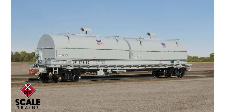 Thrall 48' 2-Hood Coil Steel Car, Union Pacific UP 249180 - 38499 : HO