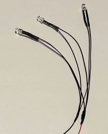 Mini Welding LED Light Kits,3mm / 7-19 Volts AC/DC/DCC - U3W