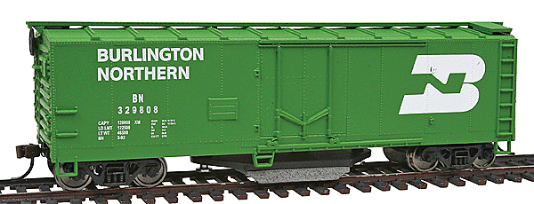 Track Cleaning Boxcar - Burlington Northern - 1753 : HO