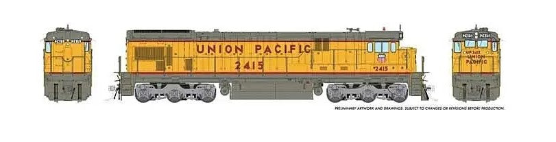 GE C30-7 - ESU LokSound and DCC -- Union Pacific #2419 - 42530 : HO