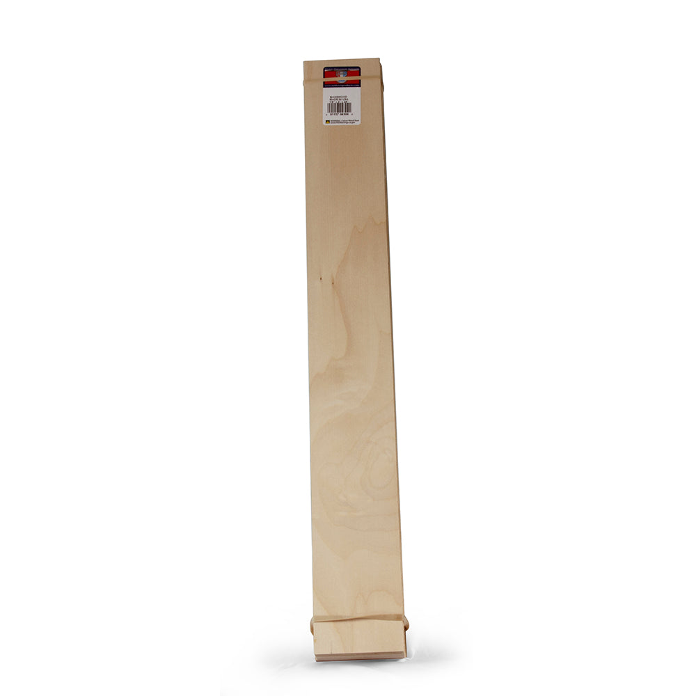 1/8 Inch X 3 Inch X 24 Inch Basswood - 4304