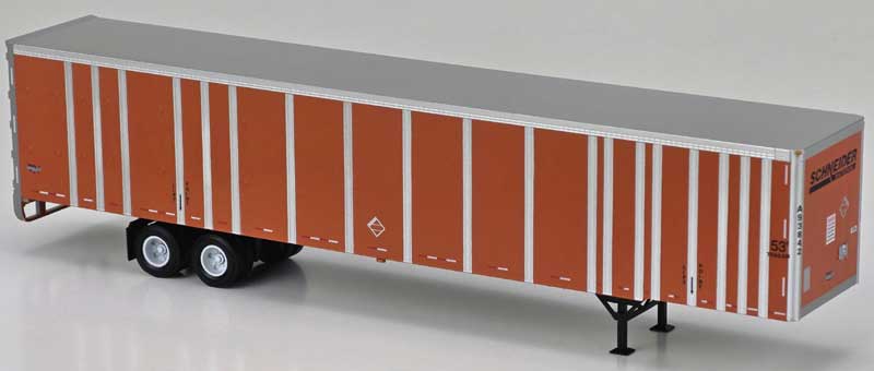 53' Platewall Highway Trailer - Assembled -- Schneider #93856 - 43296 : HO