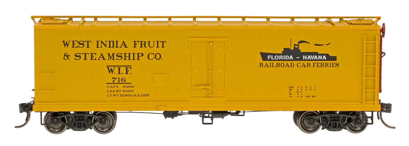 40' FGE Wood Refrigerator Car West India Fruit - 47740 : HO