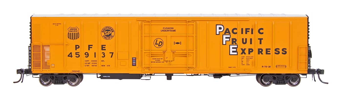 R-70-20 57' Mechanical Refrigerator Car PFE Pacific Fruit Express - 68804 : N