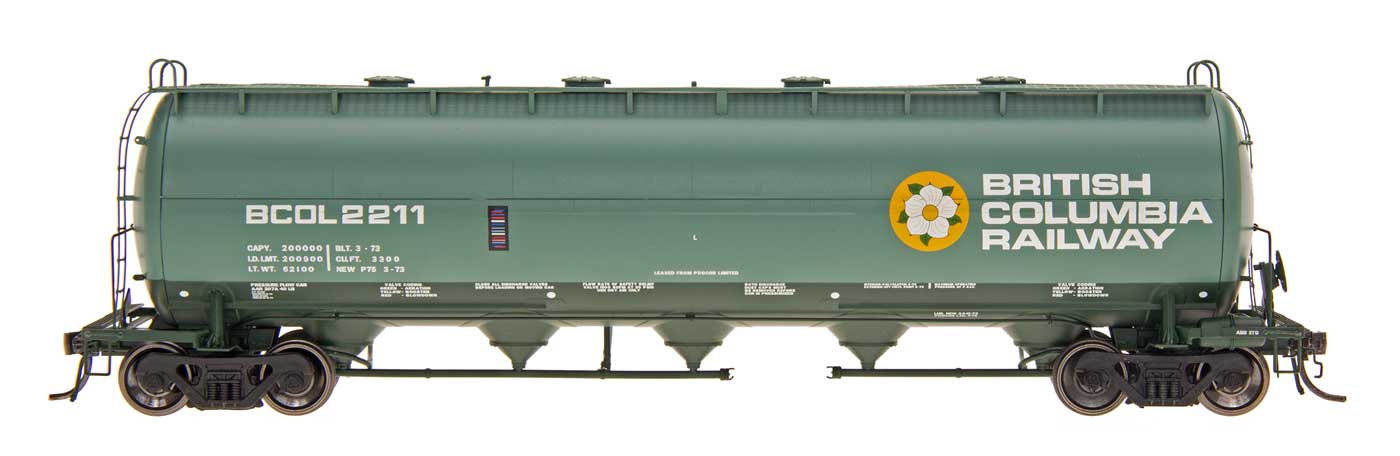 Procor Pressure Flow Hopper British Columbia Railway BCOL - 48902 : HO