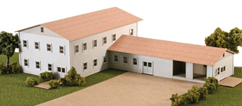 Military Hospital Laser Cut Wood Kit - 49990912 : N