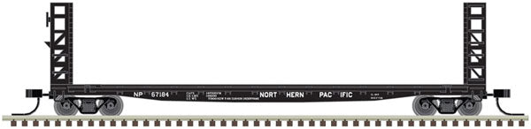 48' GSI-GSC Bulkhead Flat Car Northern Pacific NP 67184 - 50004811 : N