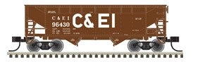 2-Bay Offset Side Hopper Chicago & Eastern Illinois C&EI 96128 - 50006125 : N