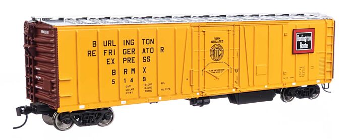 50' AAR Mechanical Refrigerator Car - Ready-to-Run -- Chicago, Burlington & Quincy #5149 - 3781 : HO