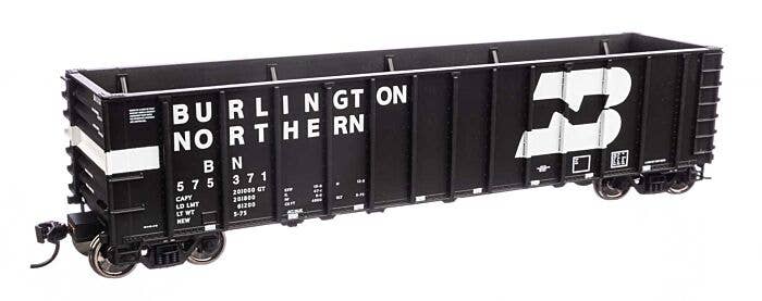 50' PS 4000 Cu Ft Coal Gondola - Ready to Run -- Burlington Northern #575394 - 56203 : HO