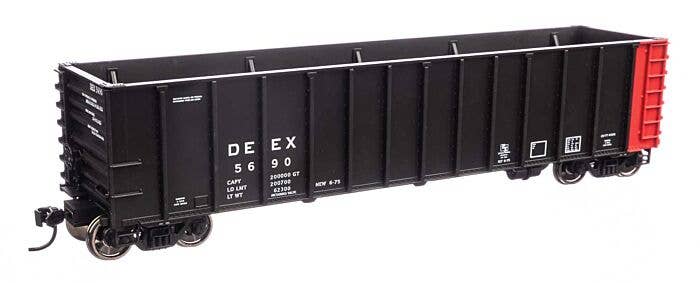 50' PS 4000 Cu Ft Coal Gondola - Ready to Run -- Detroit Edison (DEEX) #5690 - 56207 : HO