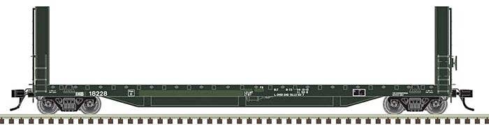 51'6" Bulkhead Flatcar - Ready to Run - Master(R) -- Indiana Harbor Belt #18228 - 20007103 : HO