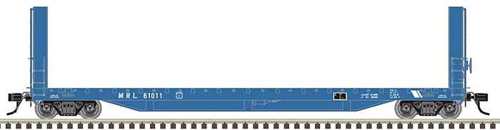 51'6" Bulkhead Flatcar - Ready to Run - Master(R) -- Montana Rail Link #61011 - 20007109 : HO