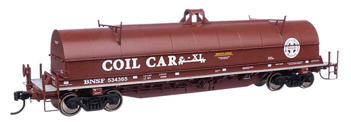 52' NSC Type II Coil Car - Ready to Run -- BNSF #534404 - 105703 : HO
