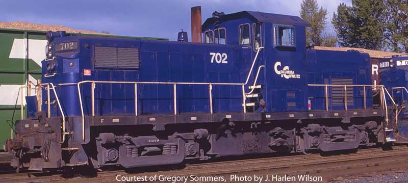 Alco C415 Columbia & Cowlitz CLC #702, DCC & Sound - 60574 : HO