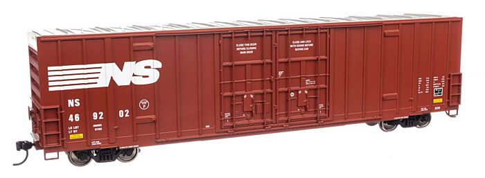 60' High Cube Plate F Boxcar Norfolk Southern #469265 - 3031 : HO