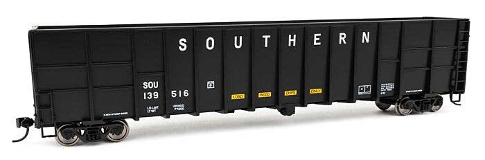 61' Wood Chip Gondola - Ready To Run -- Southern Railway #139543 - 6122 : HO
