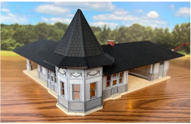 Milwaukee Road Corliss/Sturtevant Depot Kit - 062 : HO