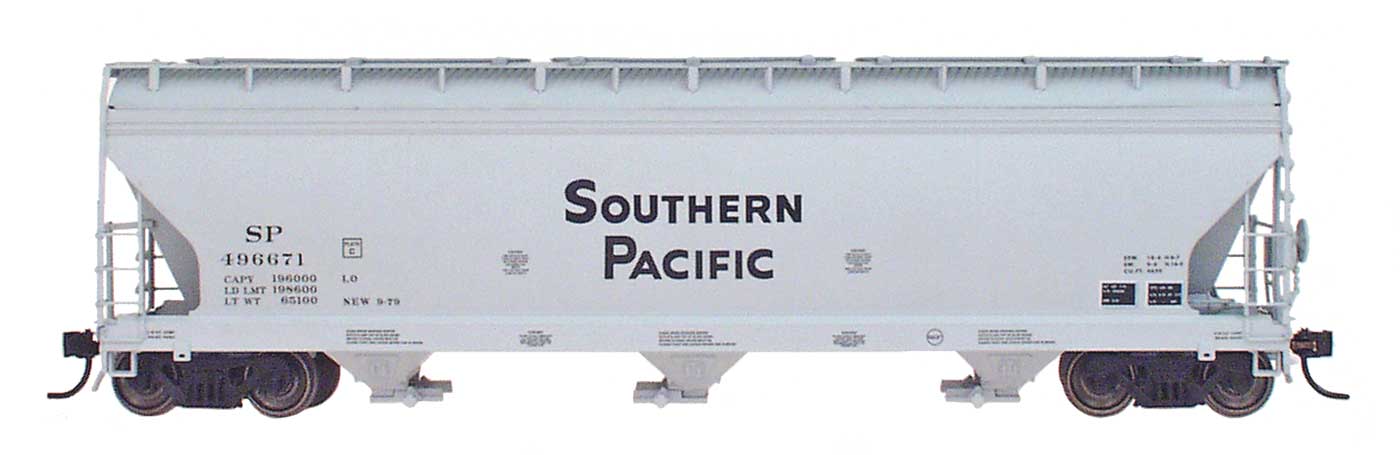 ACF 4650 Cu Ft 3-Bay Covered Hopper - Southern Pacific - 67003 : N