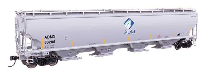 67' Trinity 6351 4-Bay Covered Hopper - Ready to Run -- Archer-Daniels-Midland #63205 - 110304 : HO