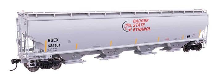 67' Trinity 6351 4-Bay Covered Hopper - Ready to Run -- Badger State Ethanol BSEX #635105 - 110313 : HO