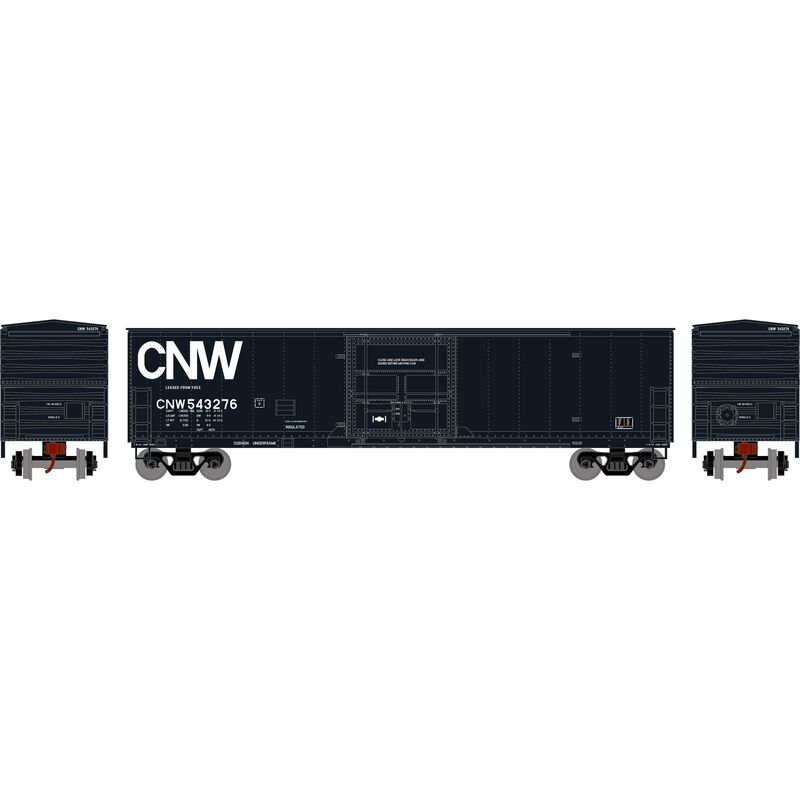 50' FMC Superior Plug Door Boxcar CNW #543276 - 70750 : HO