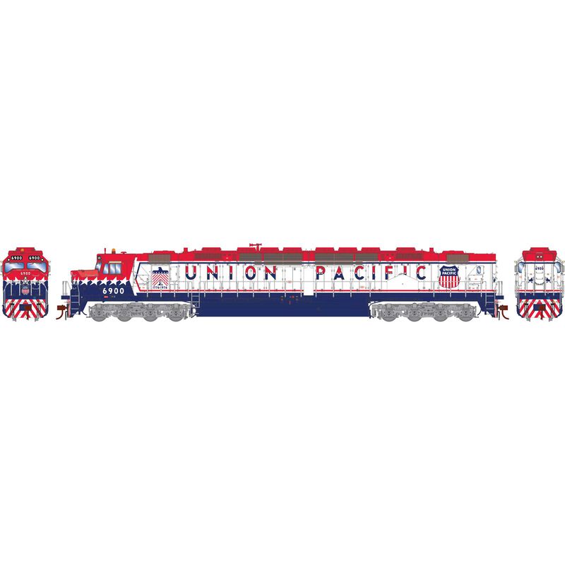 Union Pacific Bicentennial DDA40X w/ICC Caboose - G71520 : HO
