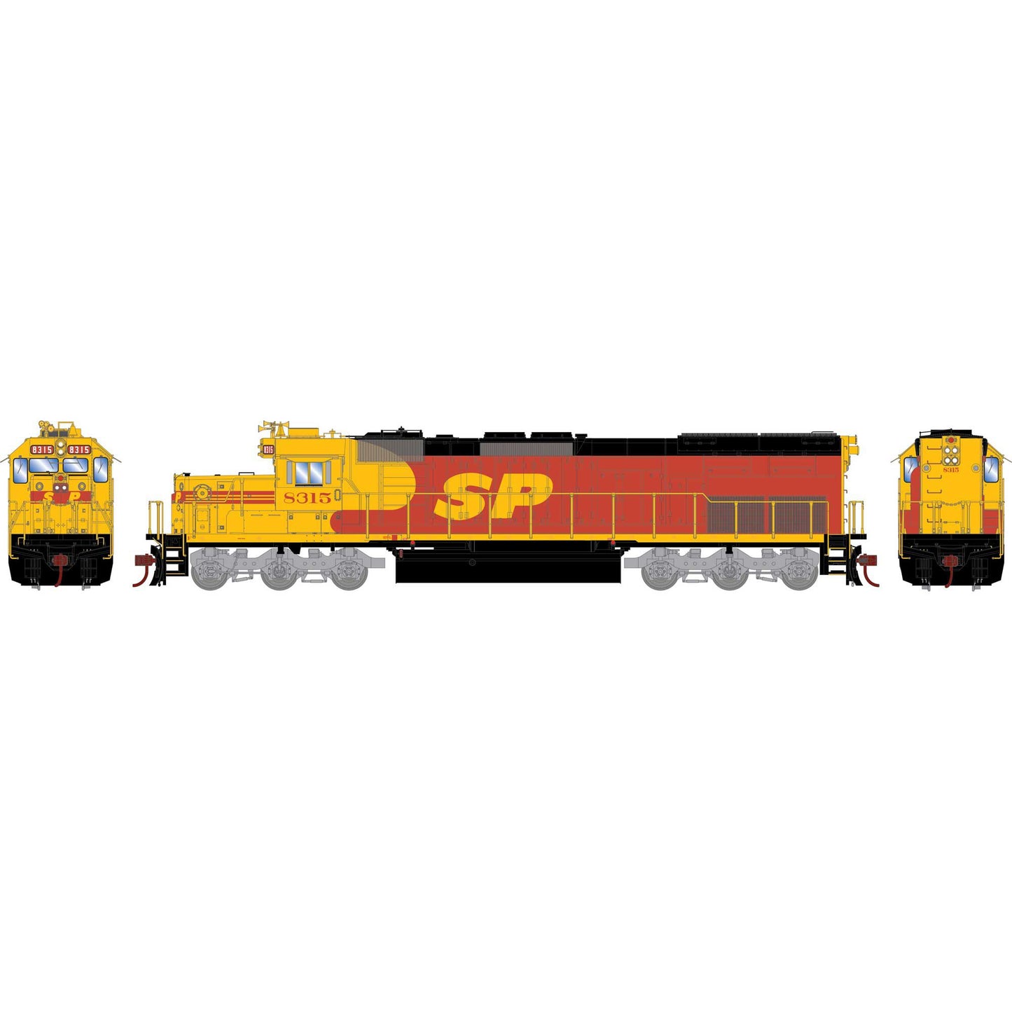 EMD SD40T-2 Southern Pacific 8315 DCC-Ready - 73047 : HO