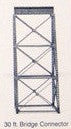 Tall Steel Viaduct 30' Bridge Connector Length Extension Kit - 75526 : HO