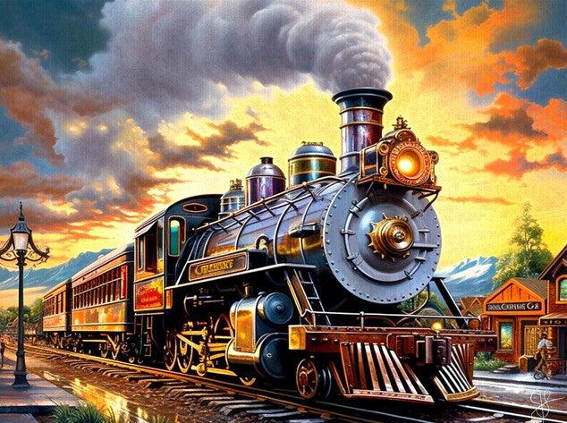Train Home 1000 piece Puzzle - 77034