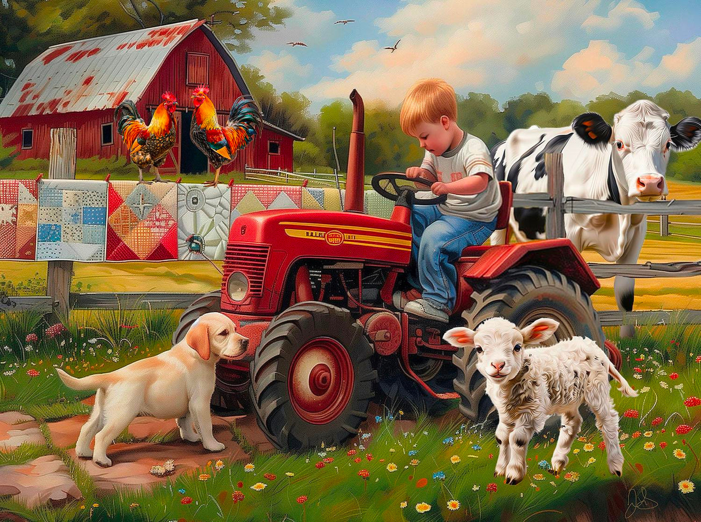 Farming Life 1000 piece Puzzle - 77072