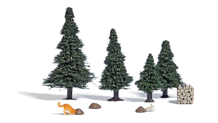 Dog Hunting a Rabbit Action Set - 7987 : HO