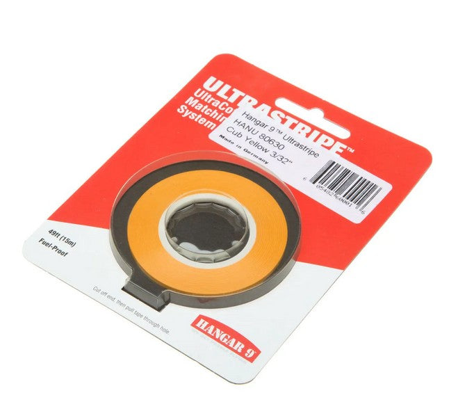 3/32" X 49' Ultrastripe Cub Yellow Tape - 80630
