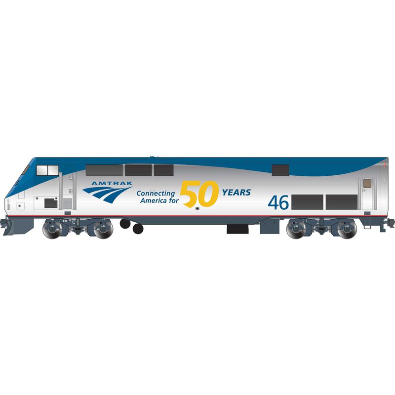 AMD103/P42, Amtrak/50th Anniversary Phase V #46, DDC-Ready - G81117 : HO