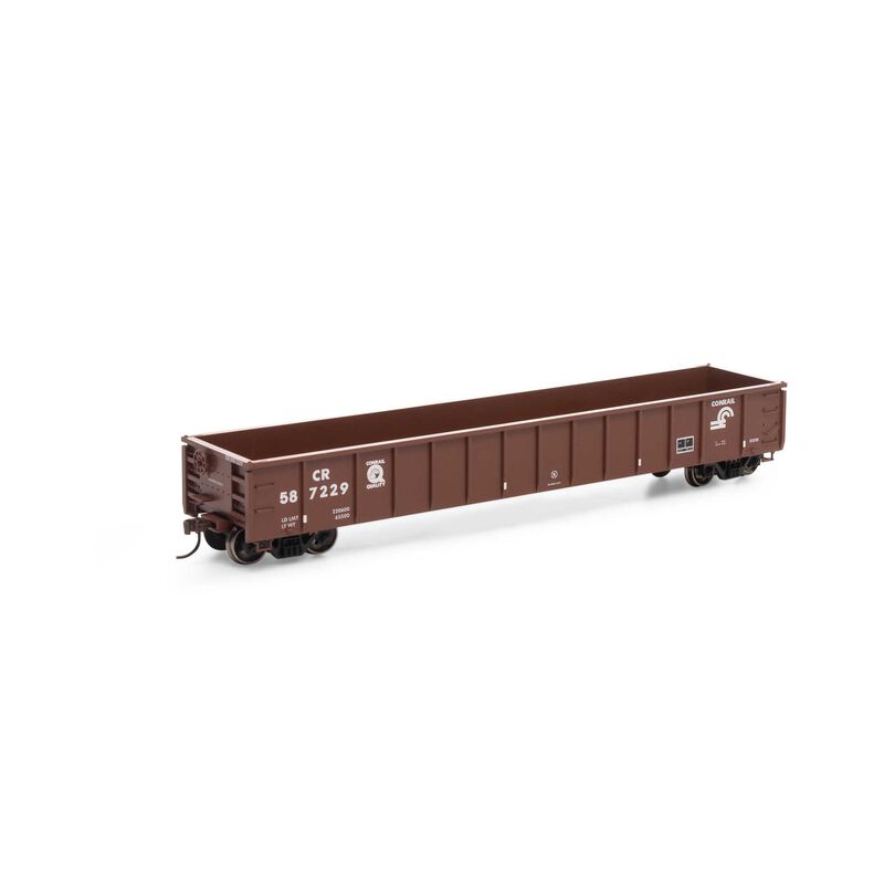 52' Mill Gondola, Conrail #587229 - 8181 : HO